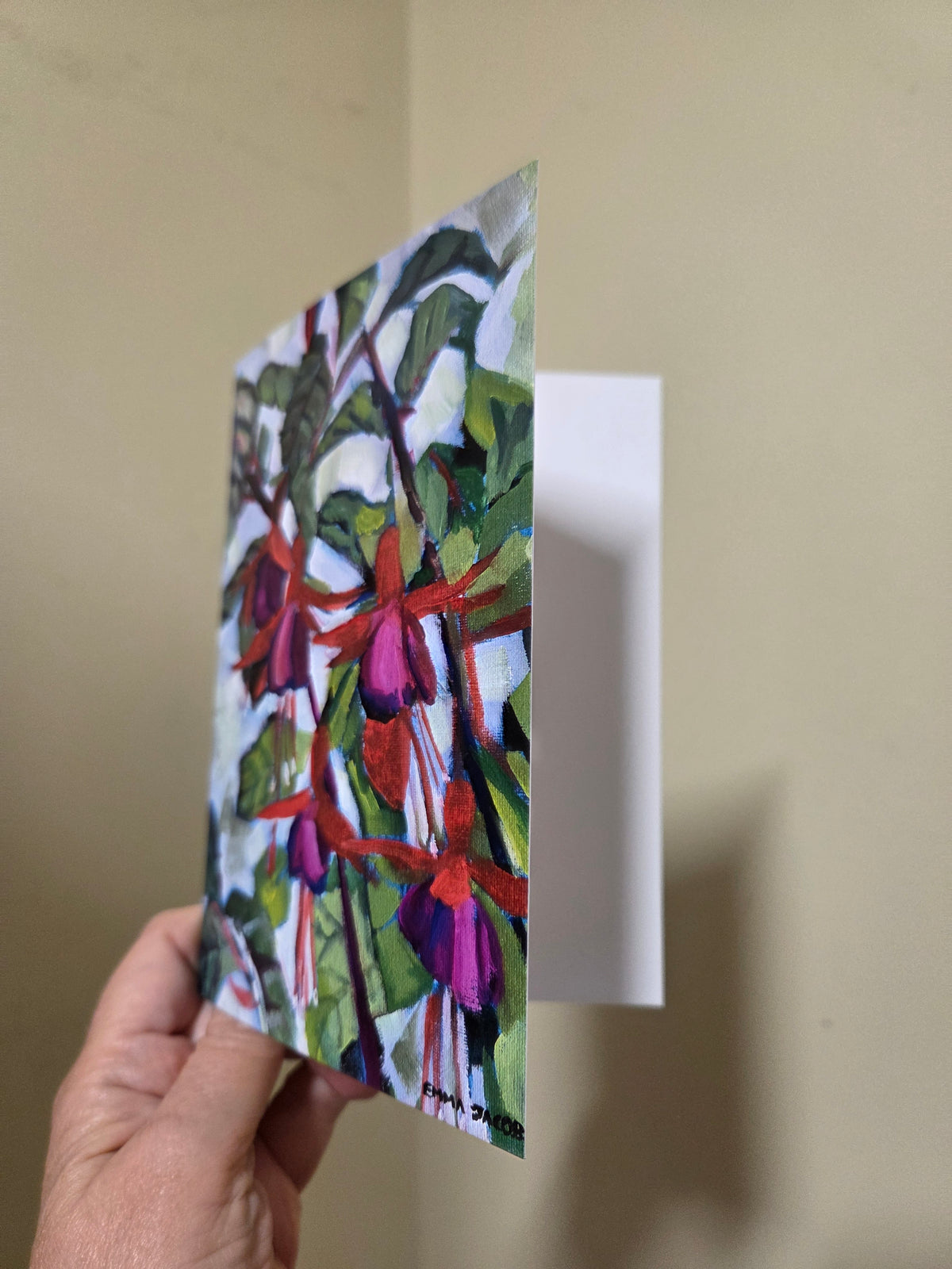 Flying Fuchsias, West Cork - Greeting Card